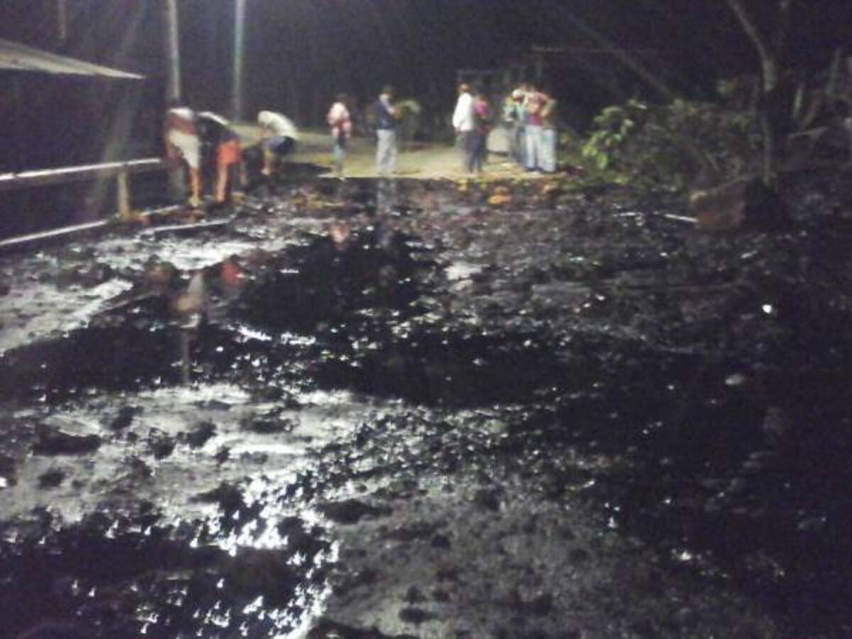 Atentado al Oleoducto Caño Limón Coveñas en Norte de Santander