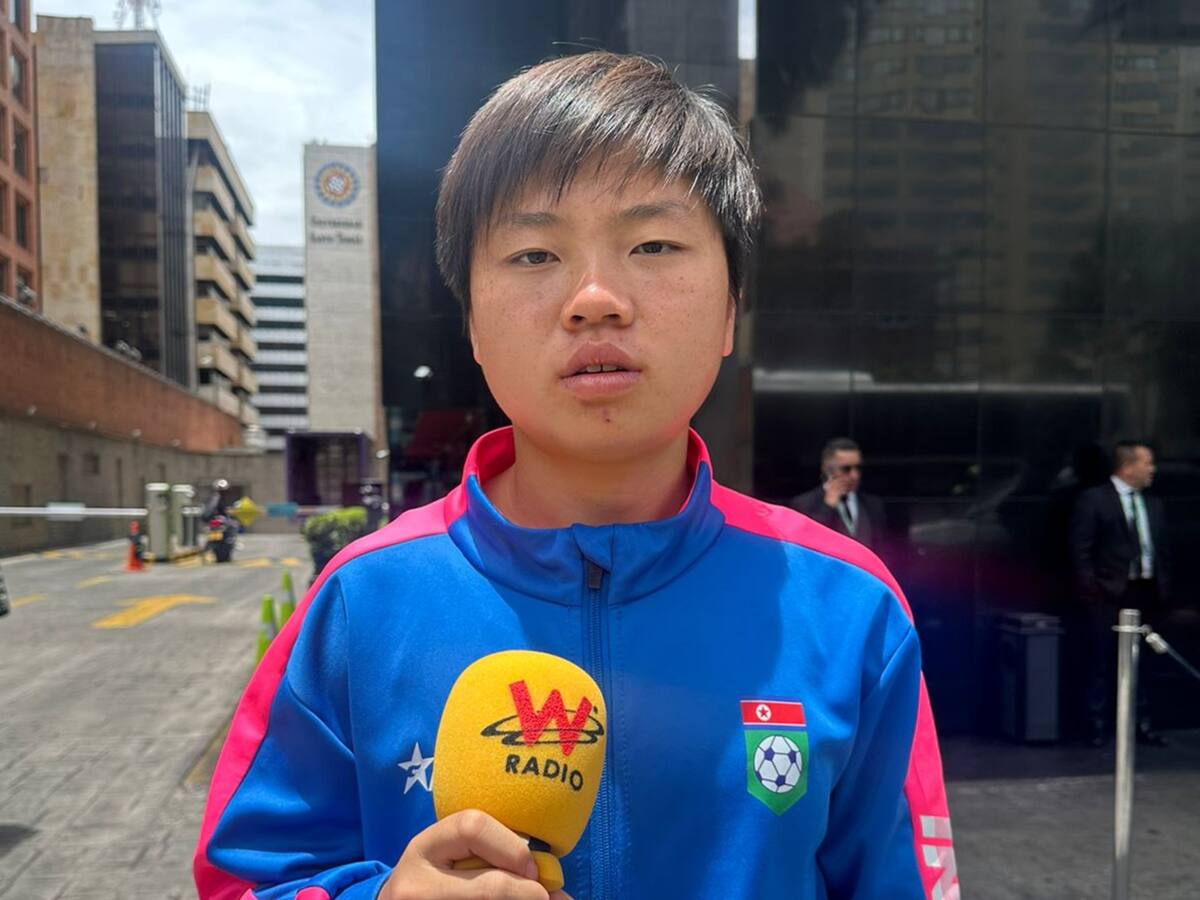 Colombia nos dio gran acogida: Choe Il Son, goleadora de RPD Corea en Mundial Femenino