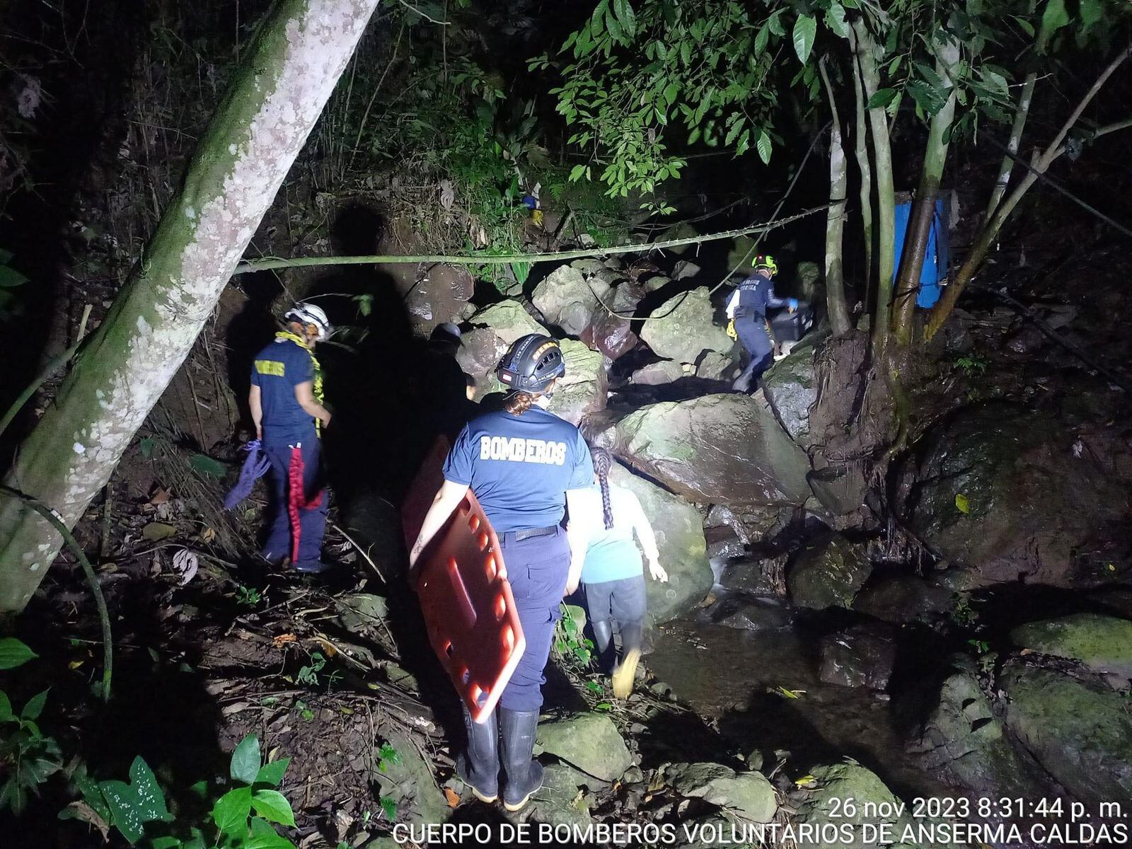 Crédito: Bomberos Anserma, Caldas.