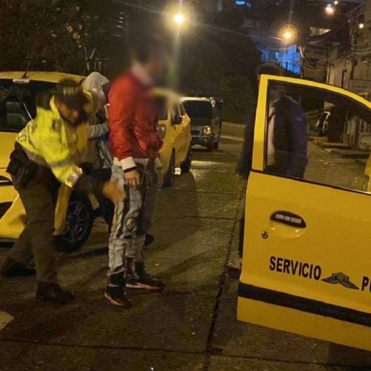 Aprehendidos dos menores por asalto a un taxista en Manizales