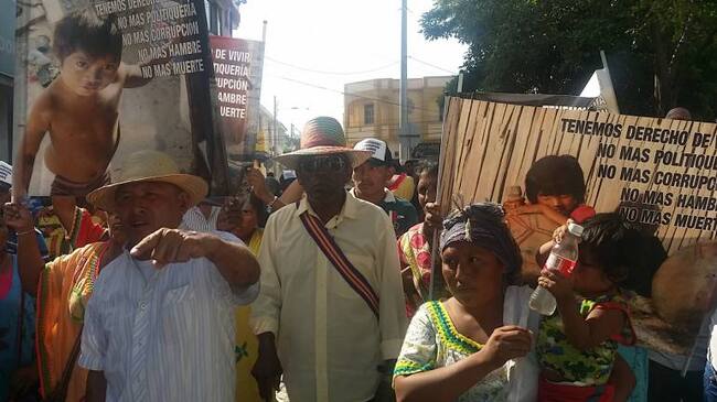 Mas niños guajiros, son recluidos en clínicas de Barranquilla.