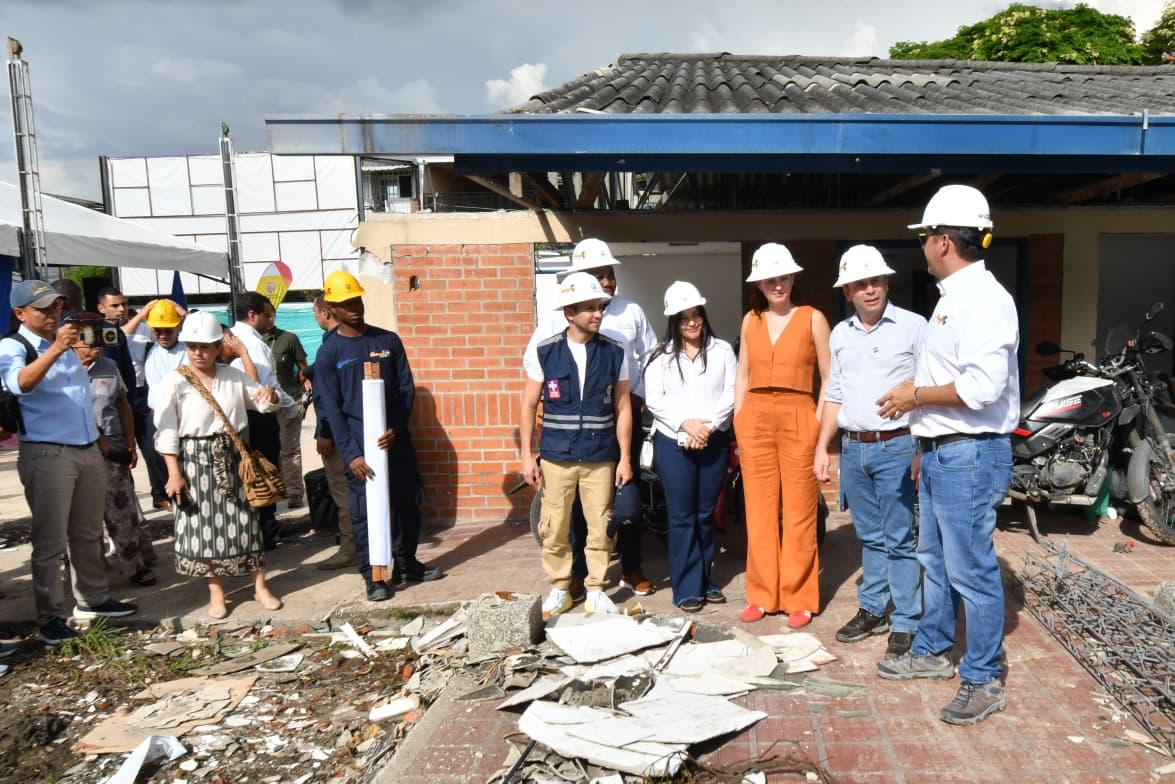 Arrancaron las obras del nuevo Hospital Antonio Nariño en la Comuna 16.