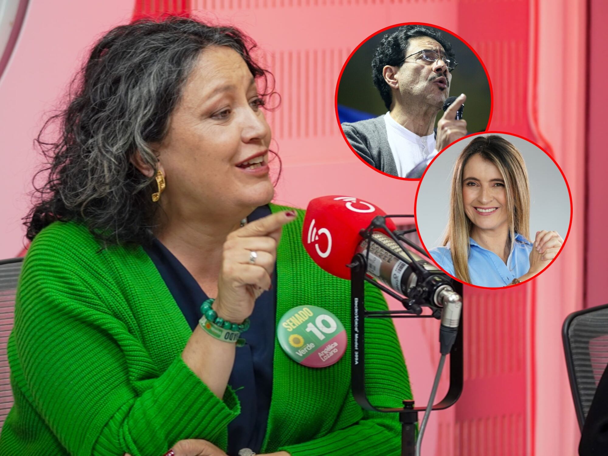Ni Cepeda ni Paloma tienen la experiencia”: Angélica Lozano previo a  elecciones de coaliciones | Dos Puntos | Caracol Radio