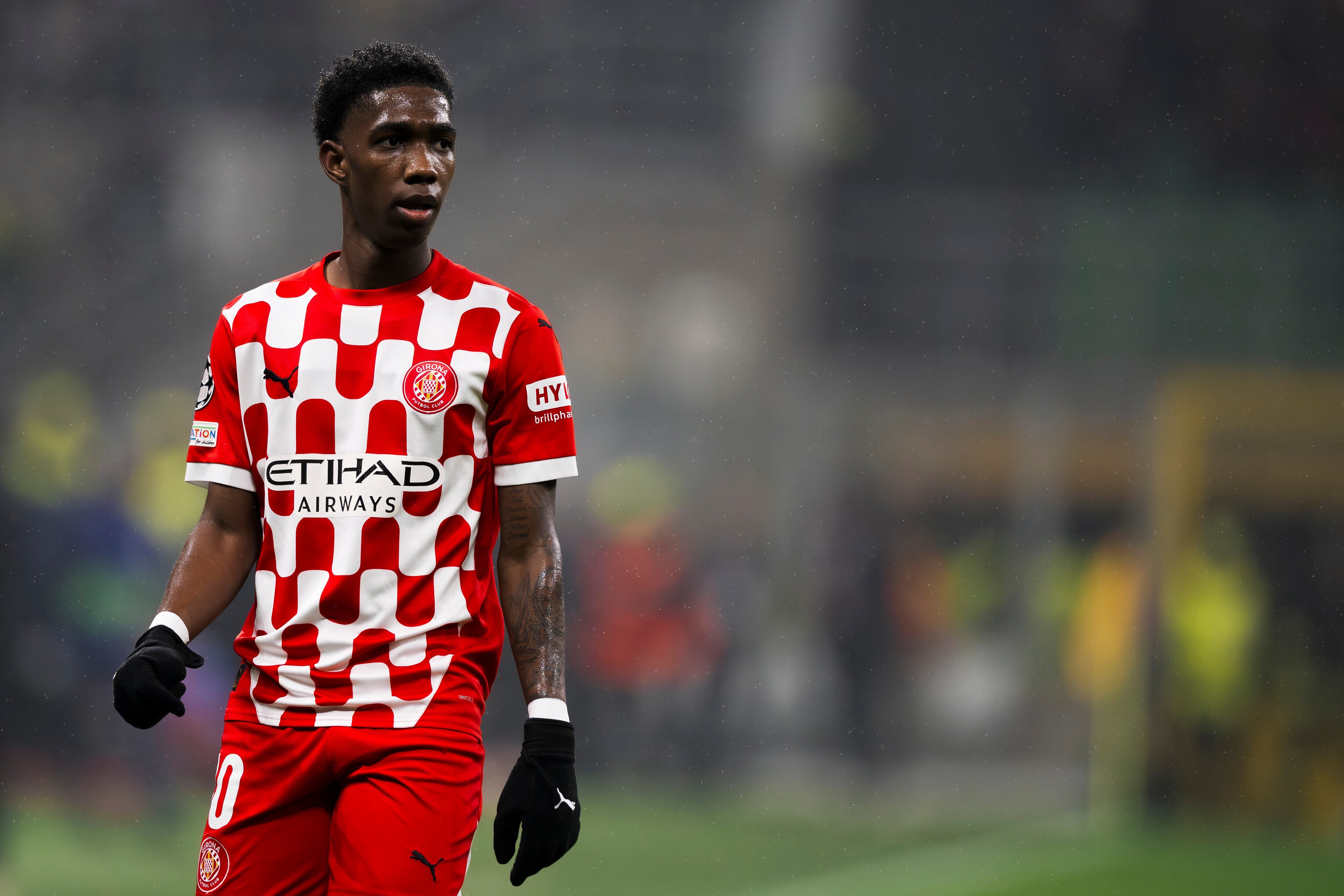 Yaser Aspilla en el Girona - Getty Images