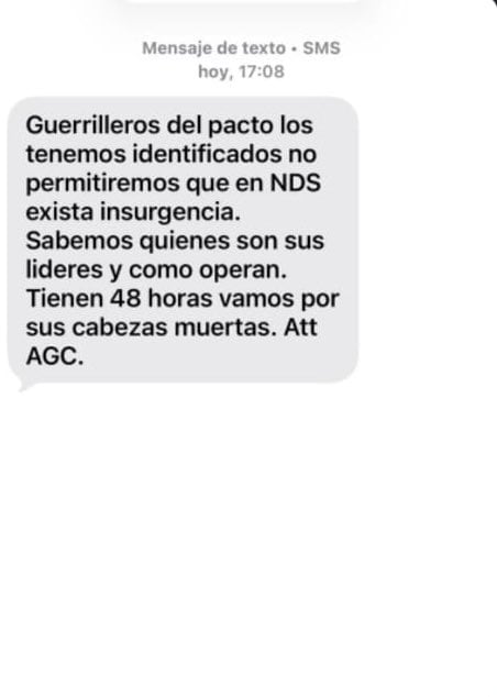 Amenazan a dirigentes y candidatos electos del Pacto Histórico en Norte de Santander. / Foto: Cortesía.