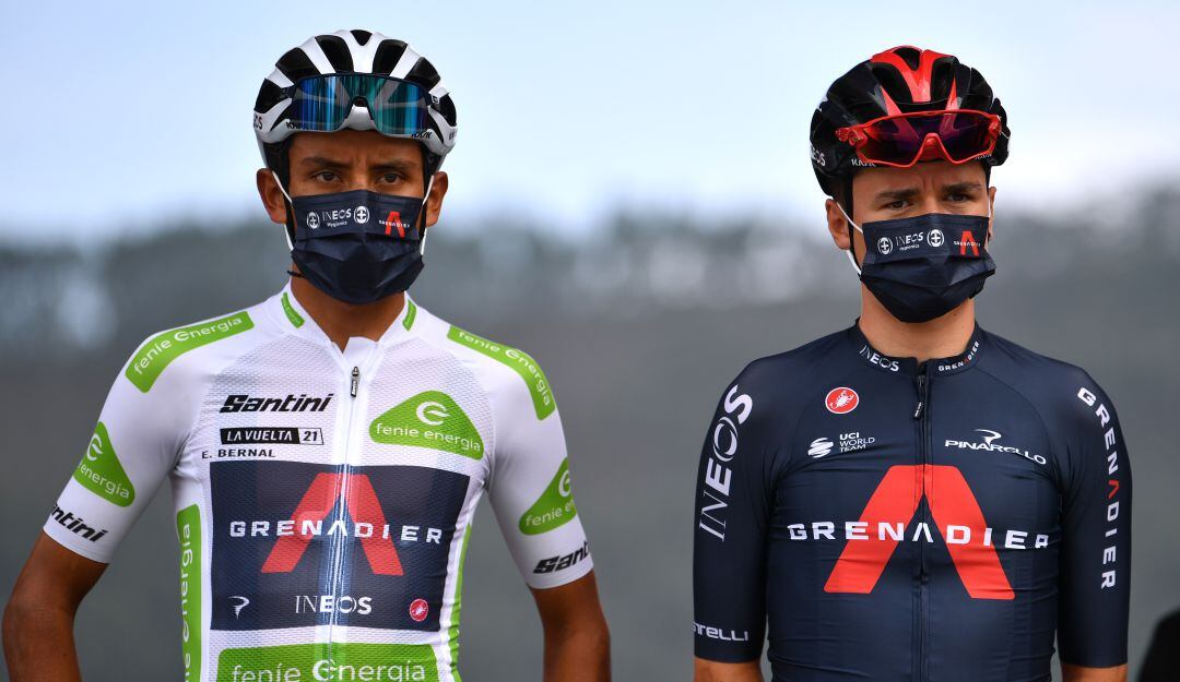 Egan Bernal y Thomas Pidcock