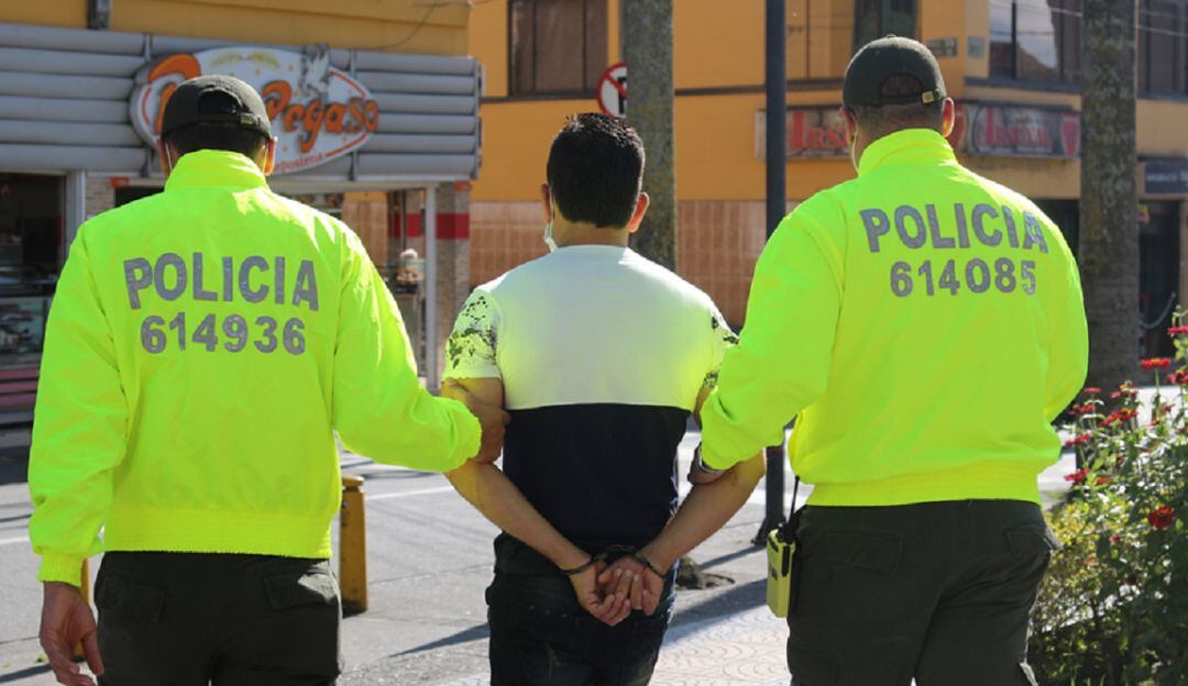 Captura en Villamaría, Caldas