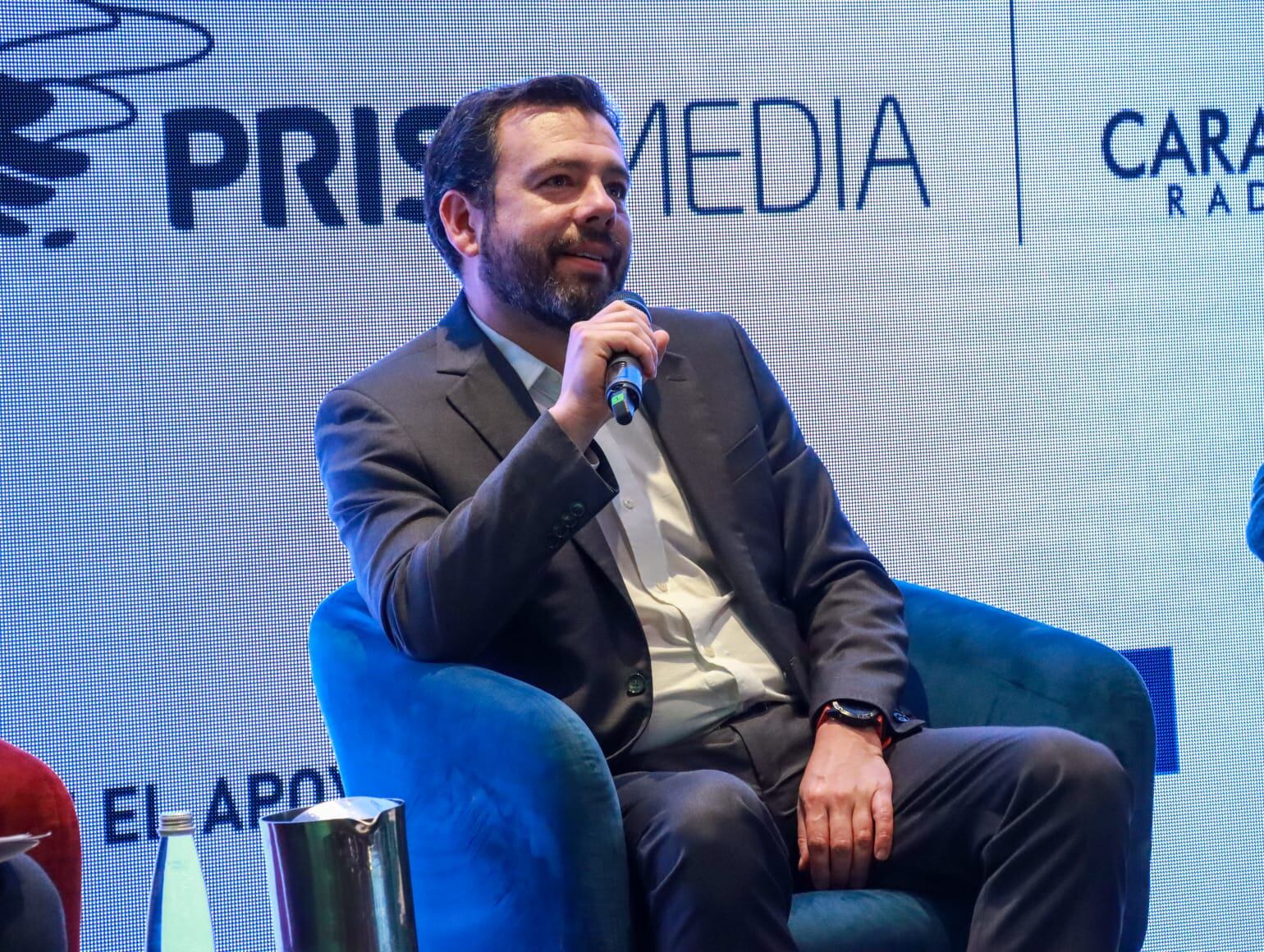 Carlos Fernando Galán, alcalde electo de Bogotá  en Visión Colombia 2024 de Prisa Media