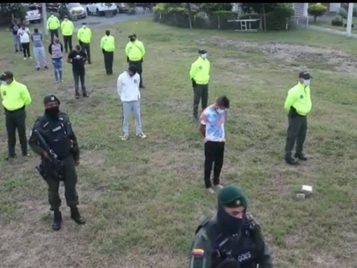 Caen 'Los Nachos' banda delincuencial dedicada al hurto en Cali