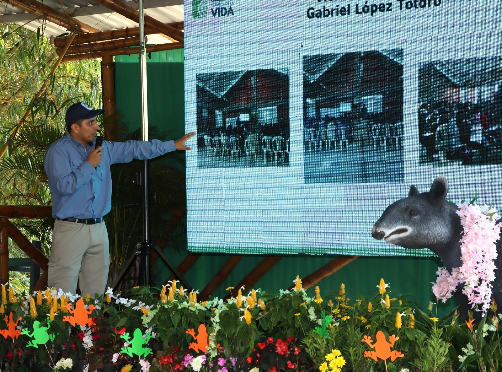 El Festival Nacional de Oso y Danta. Foto Alcaldía
