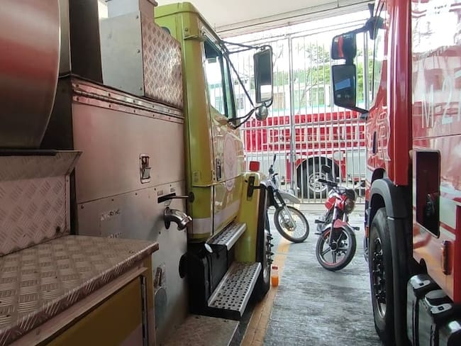 Diego Orlando Rodríguez Ortiz, director del cuerpo de Bomberos de Bucaramanga.