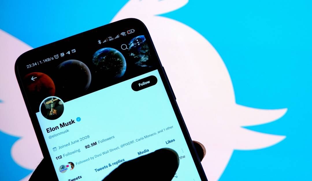 Se complican las negociaciones entre Twitter y Elon Musk. Foto: Getty
