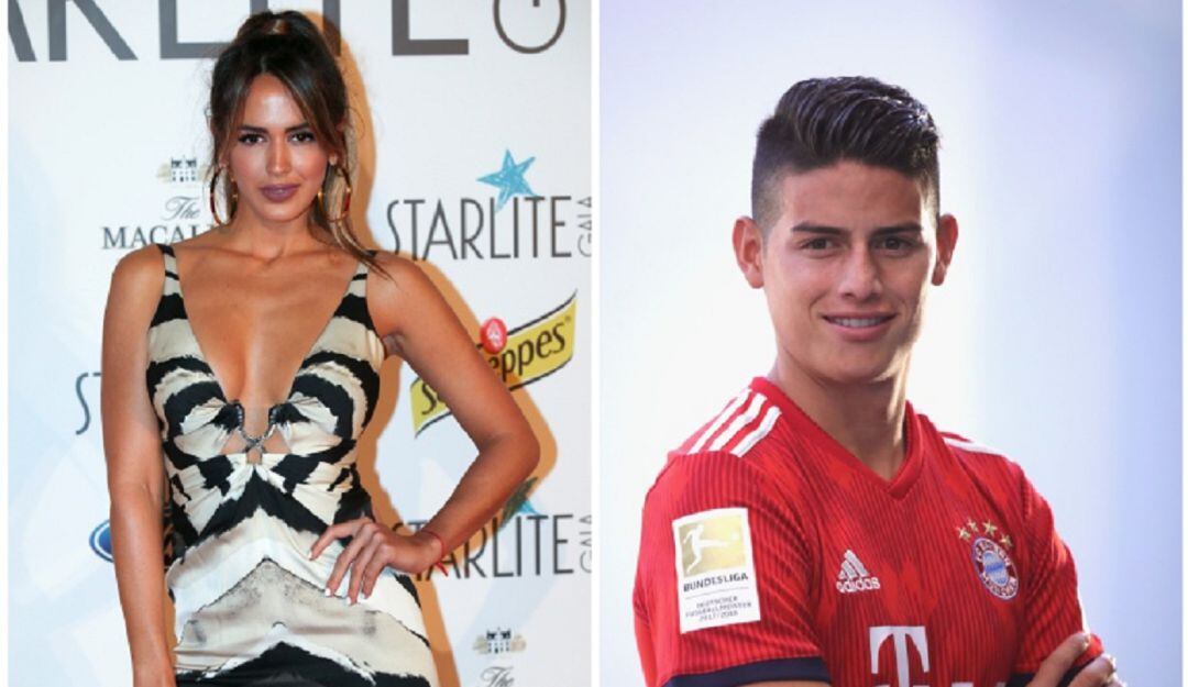 Así vivieron el partido James y Shannon de Lima en el Santiago Bernabéu