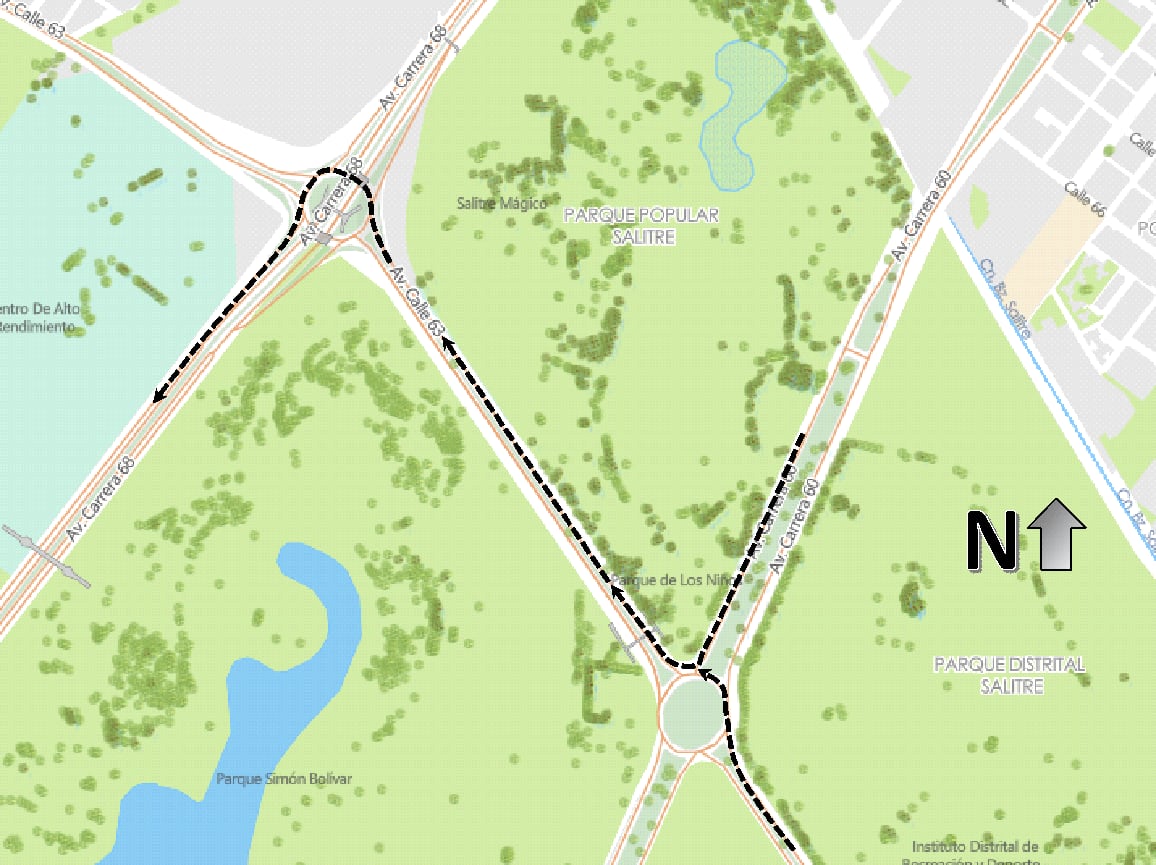 Mapa 2 (Crédito: Alcaldía de bogotá