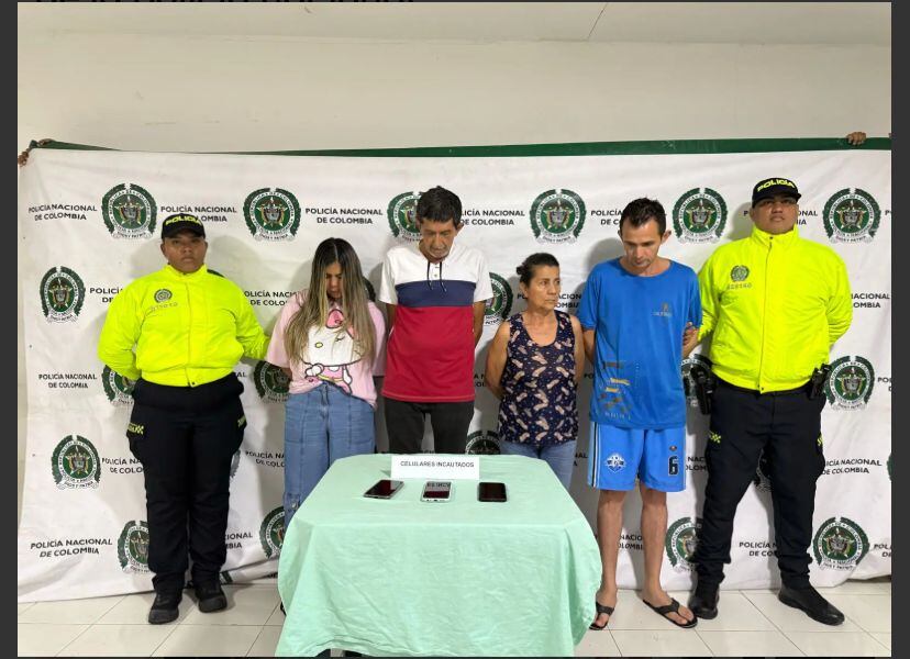 A la cárcel los cuatro señalados de millonario robo a alcaldía de Cáchira, en Norte de Santander. / Foto: Fiscalía.