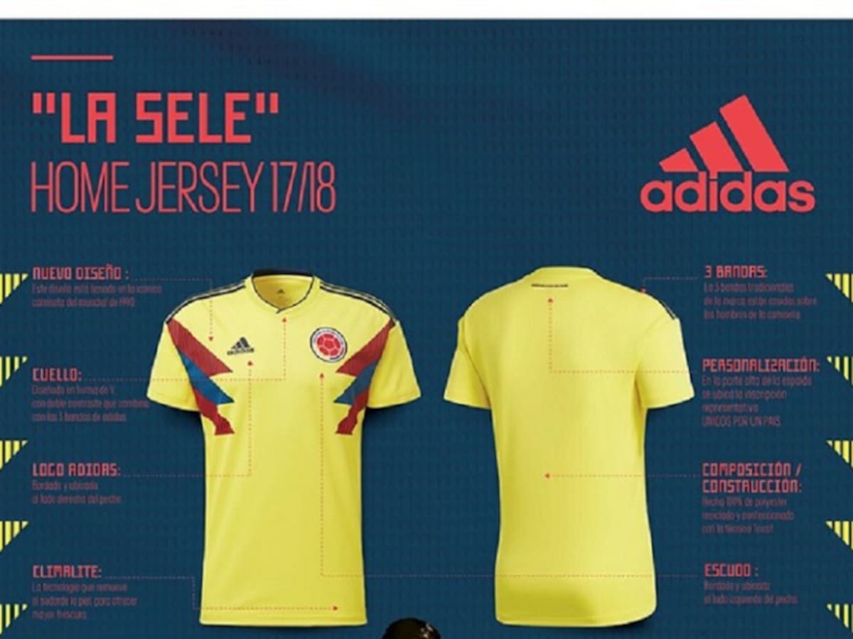 Adidas presenta hoy la camiseta de la Selección para el Mundial de Rusia