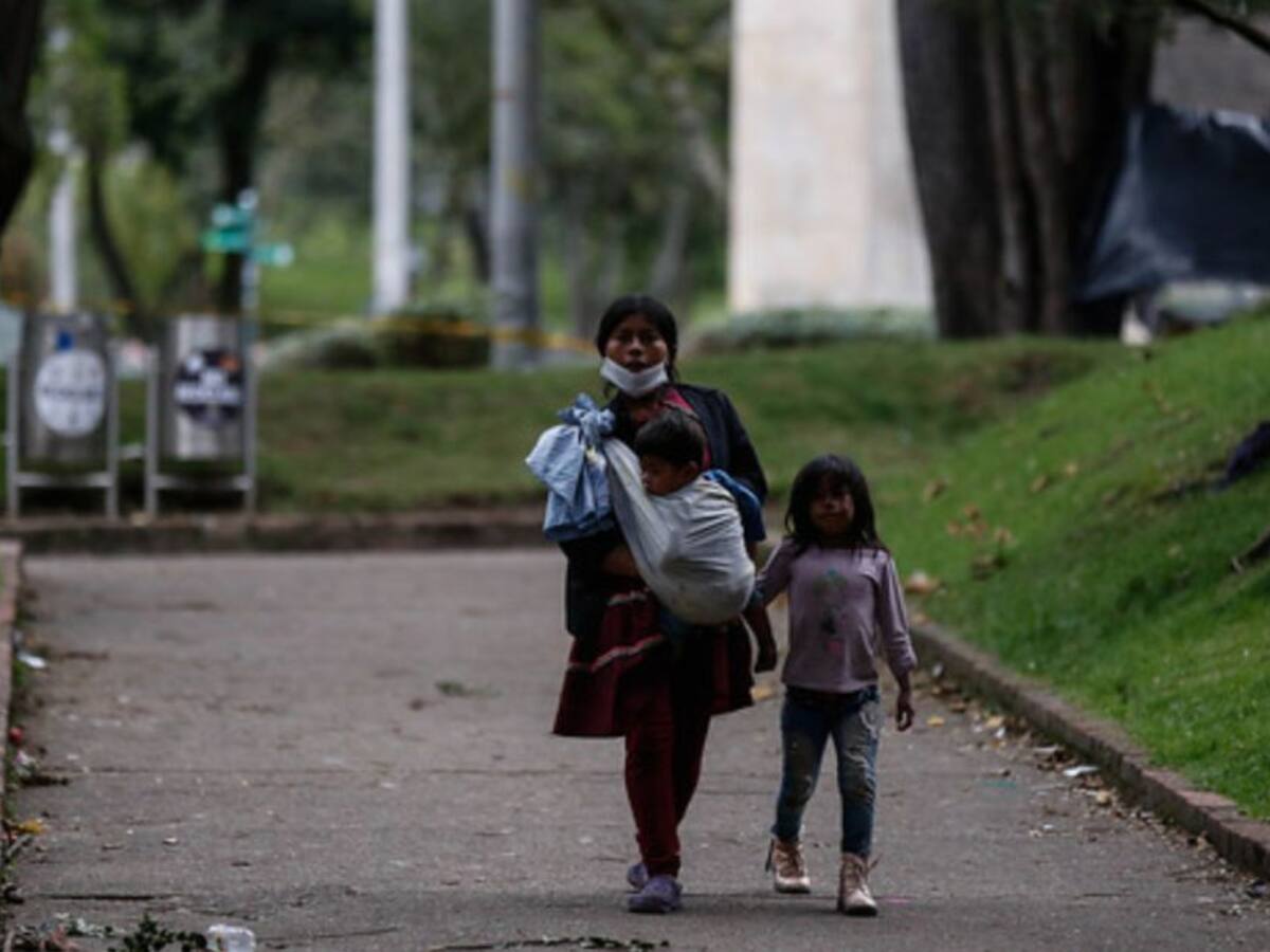 Madres Embera piden pañales y ropa para sus bebés