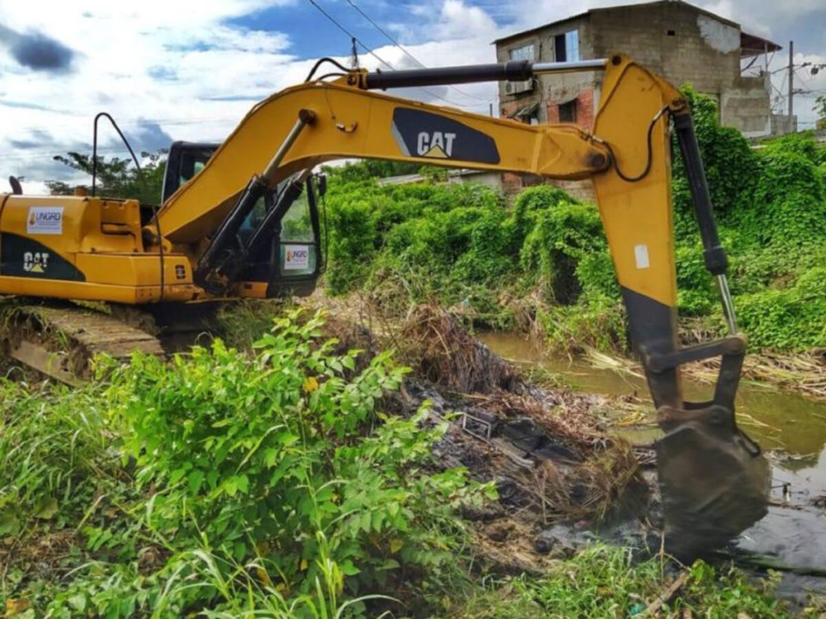 Intervenidos canales en 30 sectores afectados por lluvias en Cartagena