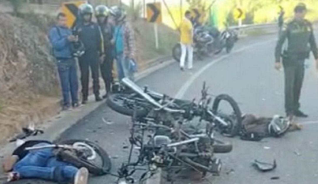 Era un venezolano, la persona que murió al chocar dos motocicletas