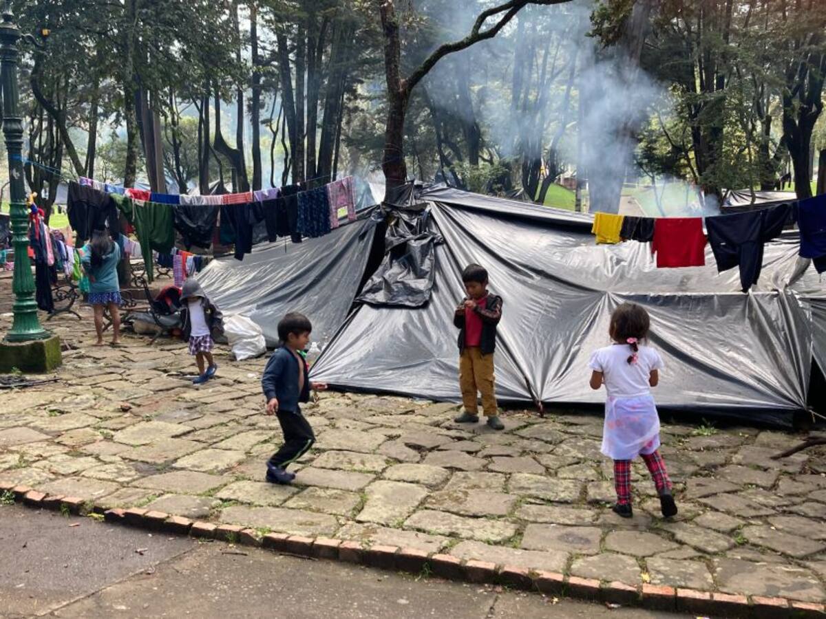 Hay más de 60 niños enfermos en campamento Embera del Parque Nacional