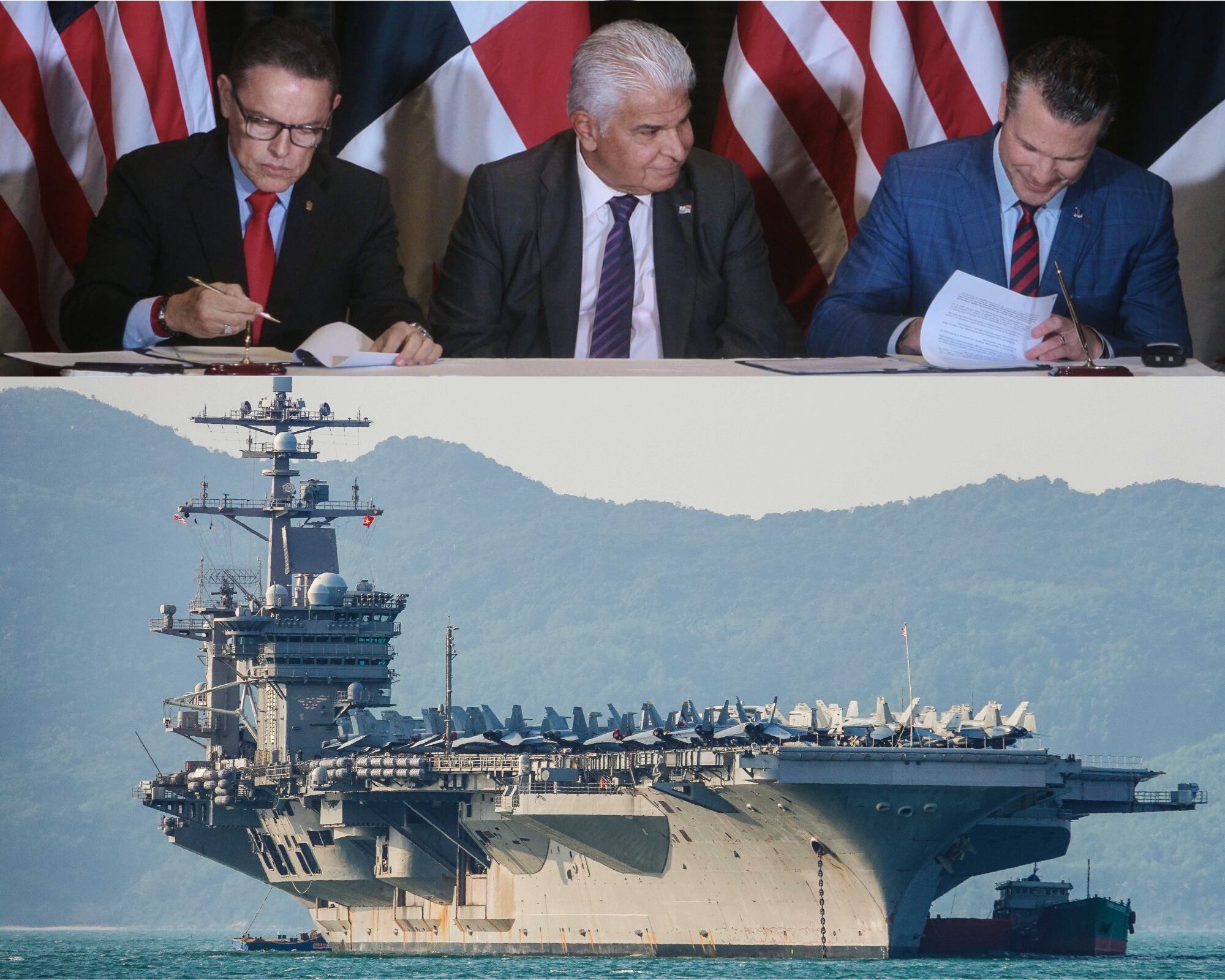 El secretario de Defensa de Estados Unidos aseguró que el acuerdo firmado con Panamá involucra a todo buque militar y auxiliar de Estados Unidos.
(Foto: Caracol Radio / Getty )