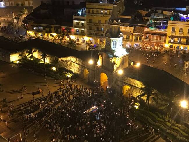 Cartagena se sumó a Velatón Nacional contra los asesinatos de líderes