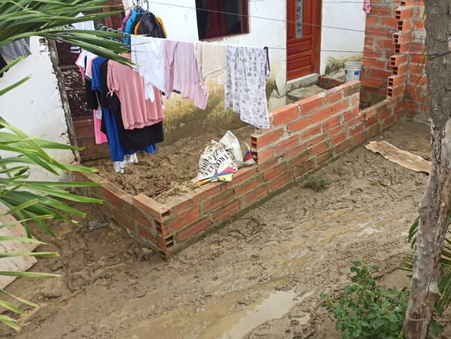 Afectaciones del invierno en Juan Mina, Barranquilla./ Caracol Radio