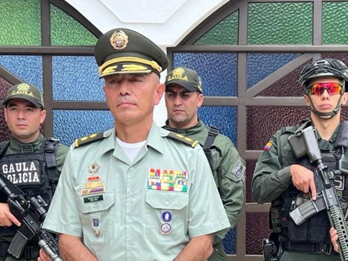Amenazan a comandante de la Policía Metropolitana de Bucaramanga