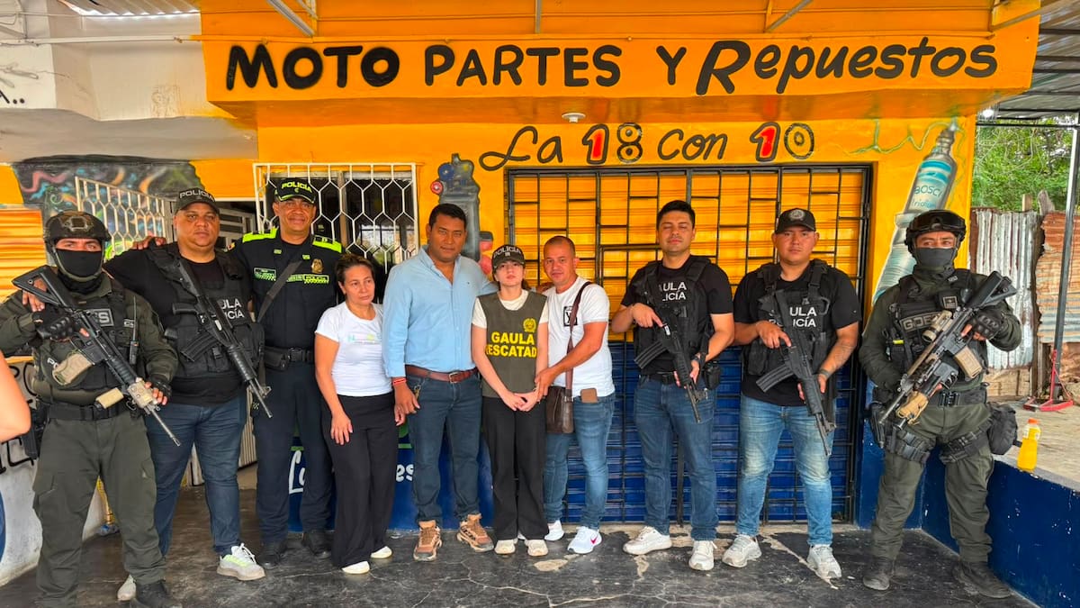 Liberan a Leidy Vergara Molina tras operativo en Maicao