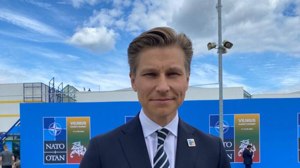 Aliados están de acuerdo con que Ucrania tenga un lugar en la OTAN: Antti Häkkänen