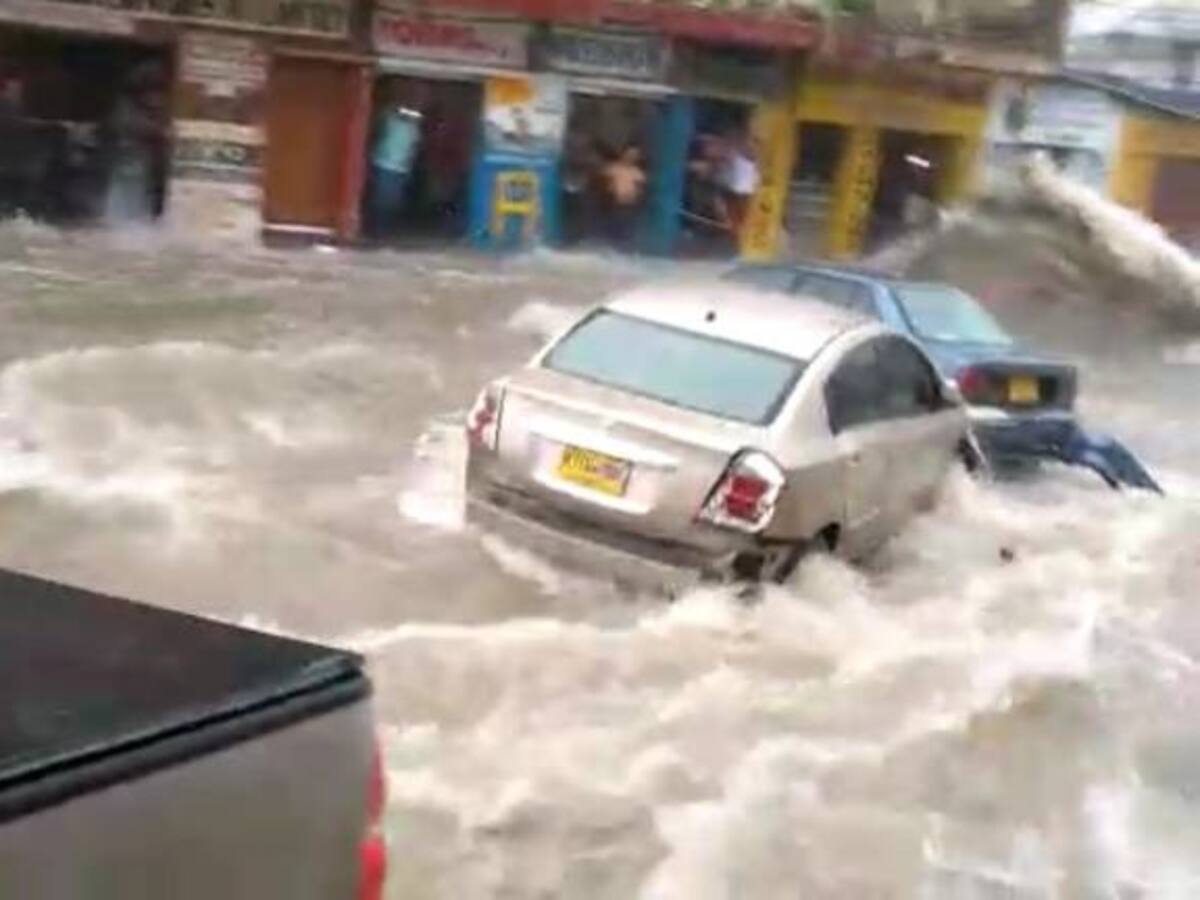 Desaparecido un menor con síndrome de Down tras aguacero en Barranquilla