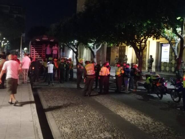 Autoridades en Cúcuta no permitieron instalación de tarima para manifestación de Gustavo Petro