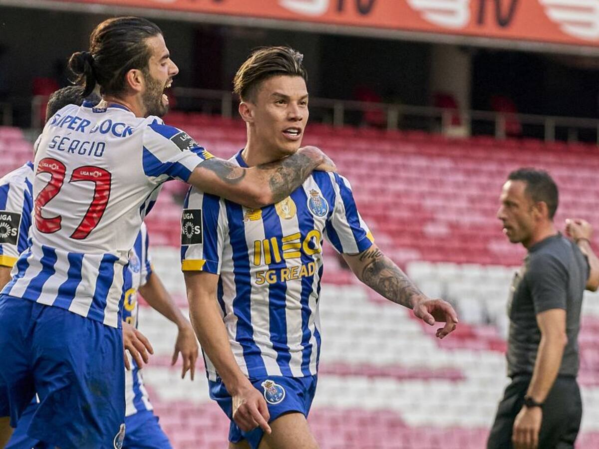 Mateus Uribe, salvador del Porto en empate contra Benfica