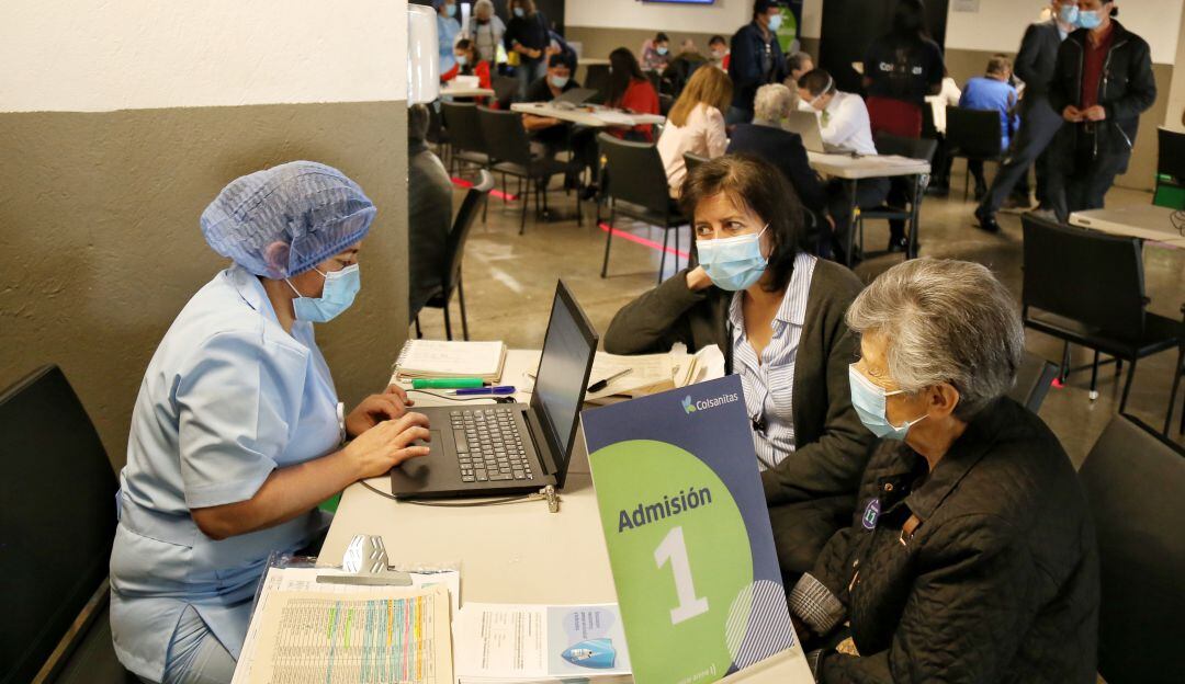 Vacunación en Bogotá