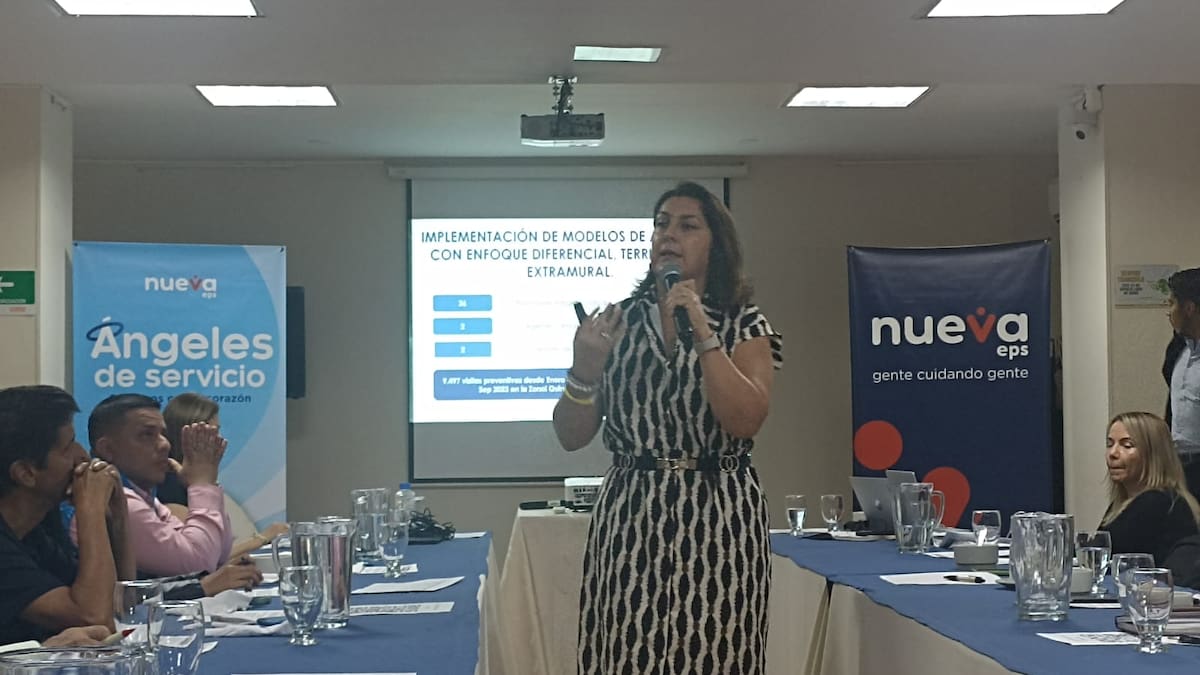 María Lorena Serna, gerente regional Nueva EPS