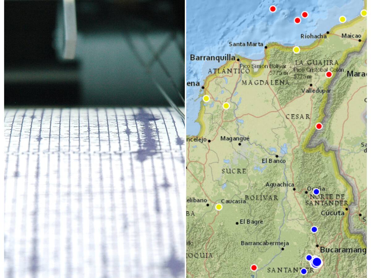 Temblor HOY 5 de diciembre en Colombia: epicentro, magnitud y zonas afectadas