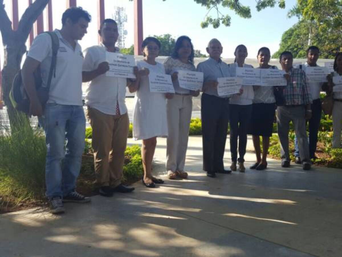 Plantón contra la impunidad en Valledupar por asesinato del periodista Guzmán Quintero Torres