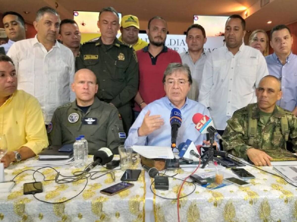 "La aspersión aérea se va a retomar": MinDefensa