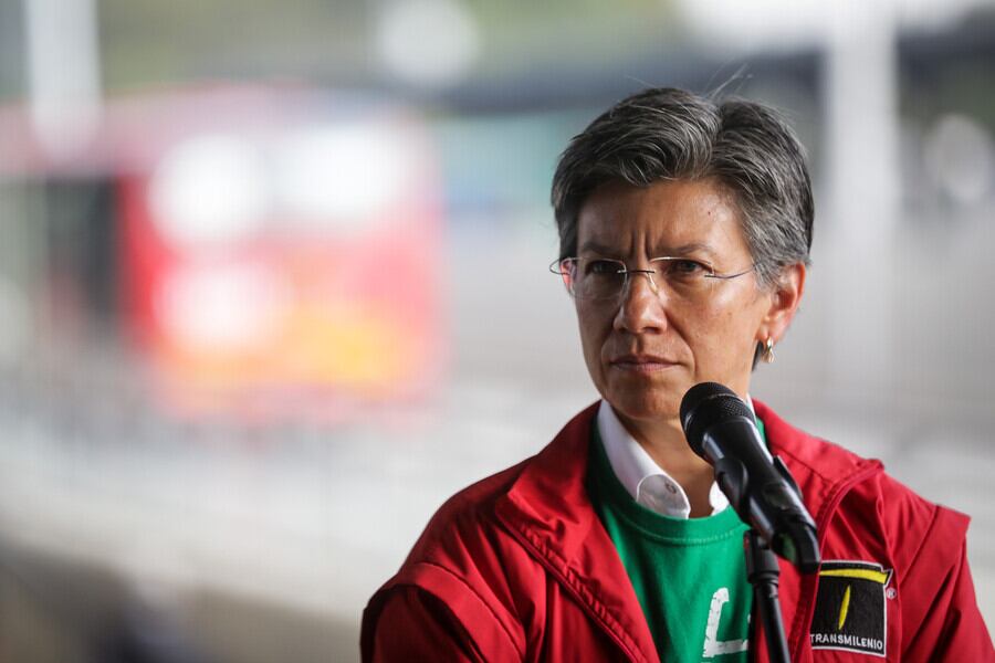 Claudia López, alcaldesa de Bogotá. Foto: Colprensa.