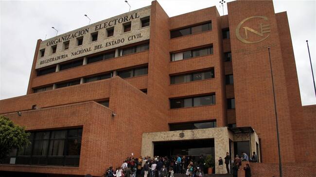 Registraduría Nacional del Estado Civil. Foto: Colprensa