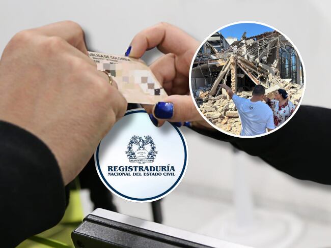 Registraduría tendrá trámites gratis para quienes perdieron documentos en el terremoto: así funciona. Colprensa/Getty Images