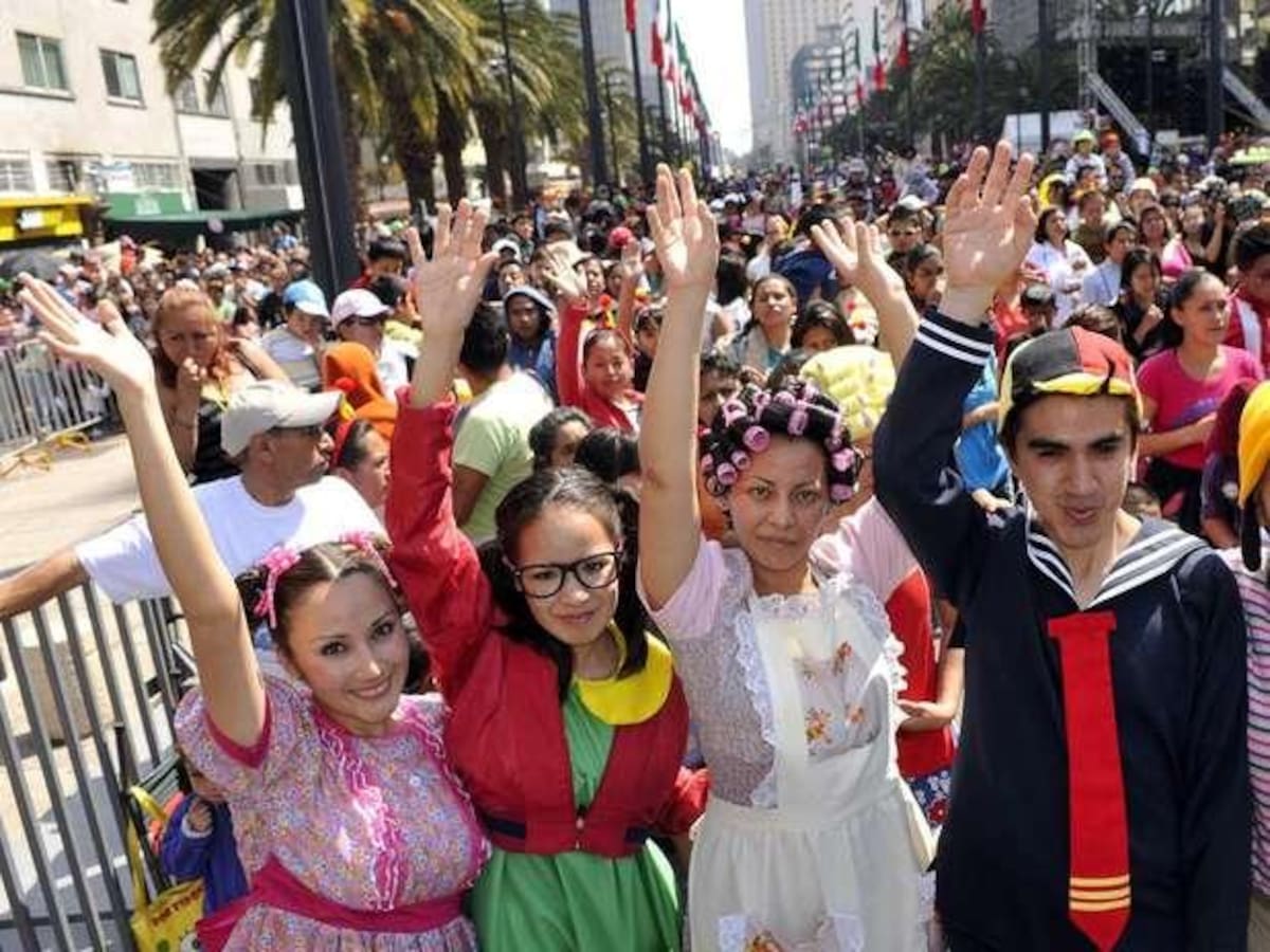 El Chavo, Chapulin Colorado, Chilindrina, Don Ramón, Dr. Chapatin, Chompiras...