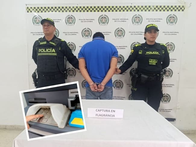 Captura por cambiazo de tarjetas en cajeros automáticos