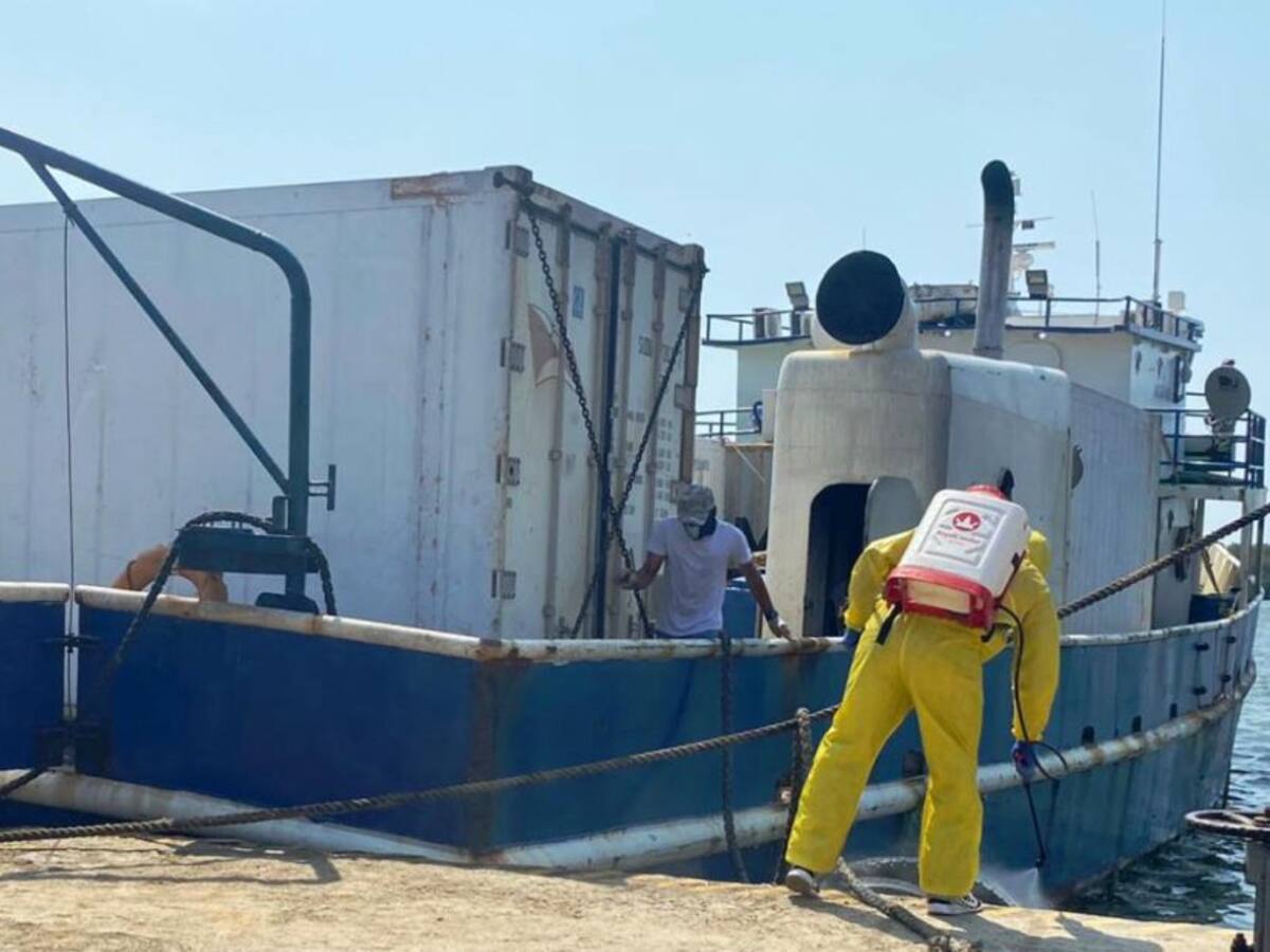 Dimar autoriza desembarco de tripulación del buque de cabotaje ´Susurro´
