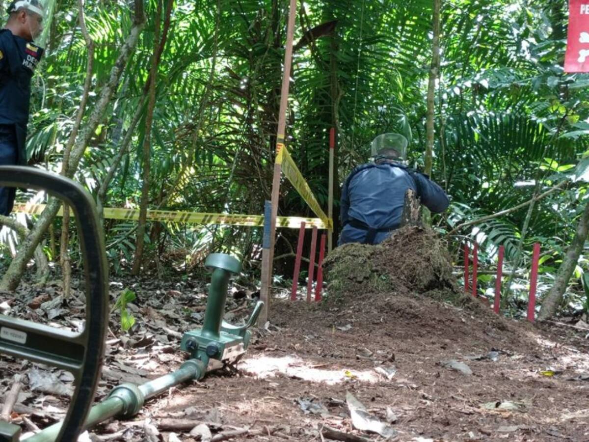 Ejército emplea nueva estrategia para agilizar desminado humanitario