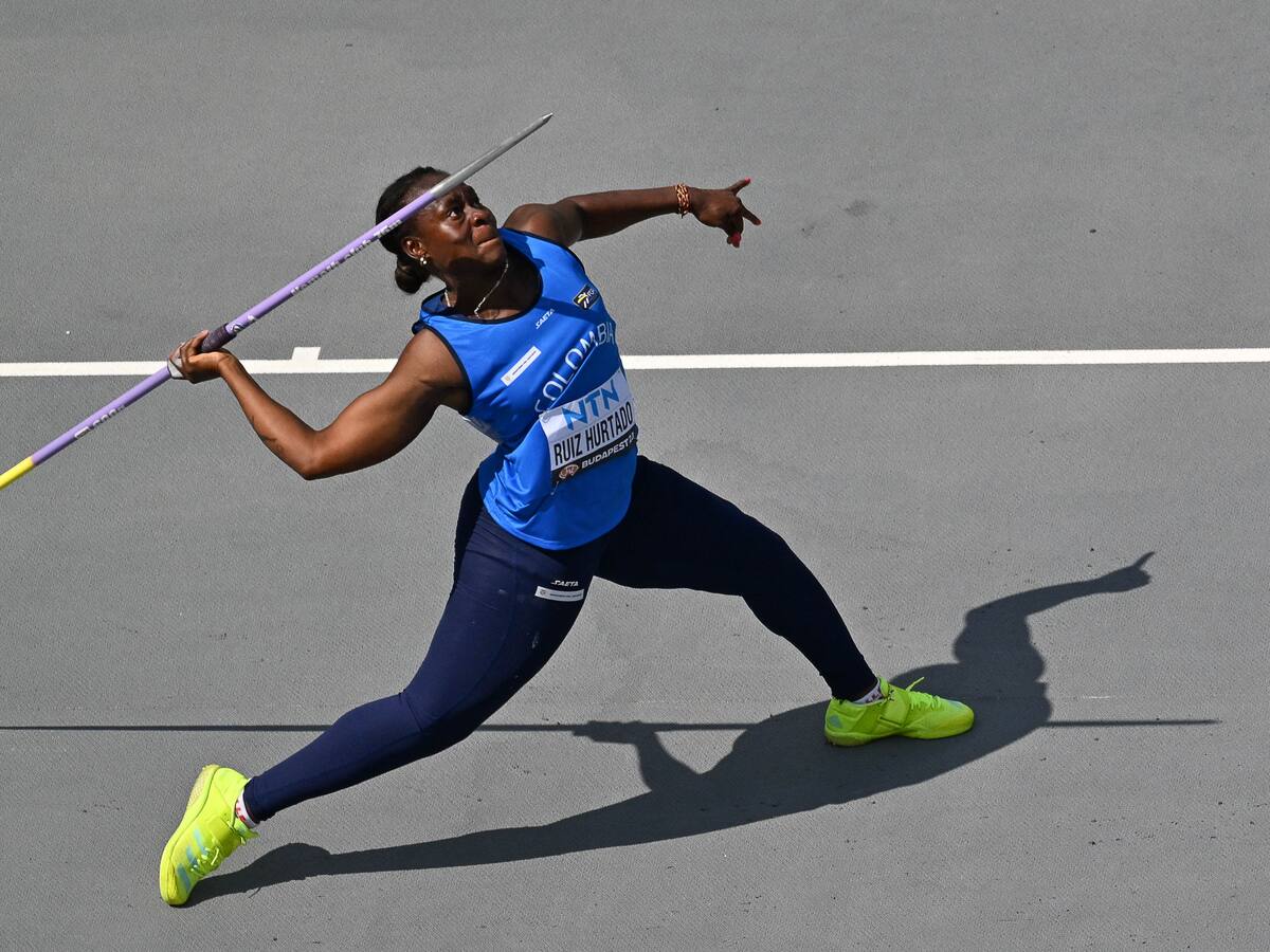 Dos colombianas clasificaron a la final de lanzamiento de jabalina en Mundial de Atletismo