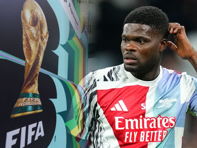 Thomas Partey, futbolista ghanés, no podrá participar en el debut de la selección africana contra Panamá mientras se define su estatus legal.
(Foto: Caracol Radio / Getty )