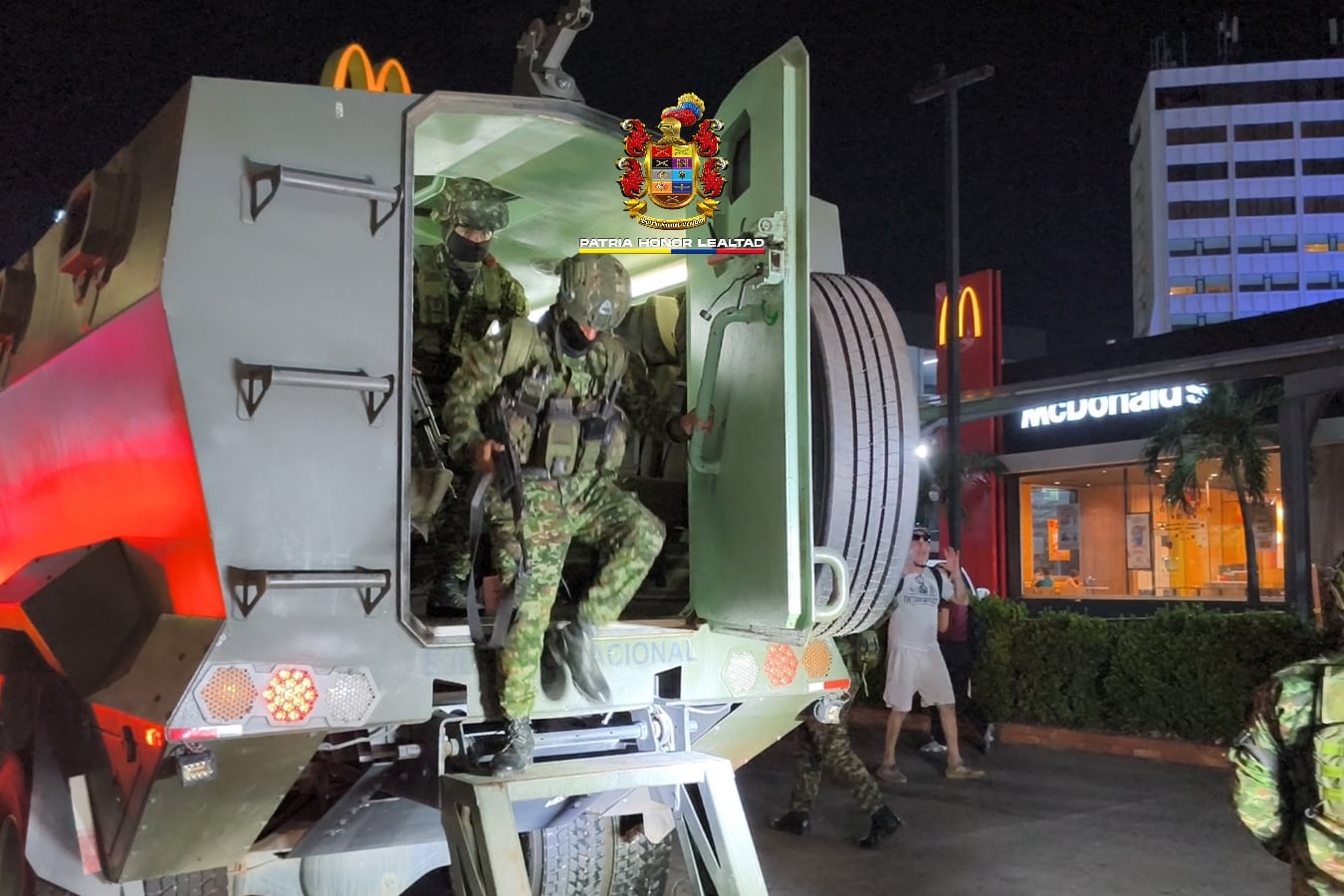 Primeras intervenciones militares en Cúcuta/ Foto Ejército Nacional