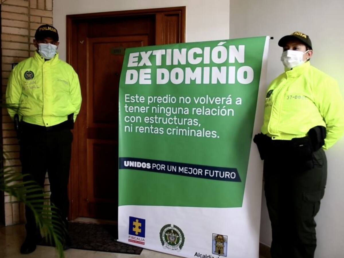 Aplican extinción de dominio a 60 bienes en Antioquia