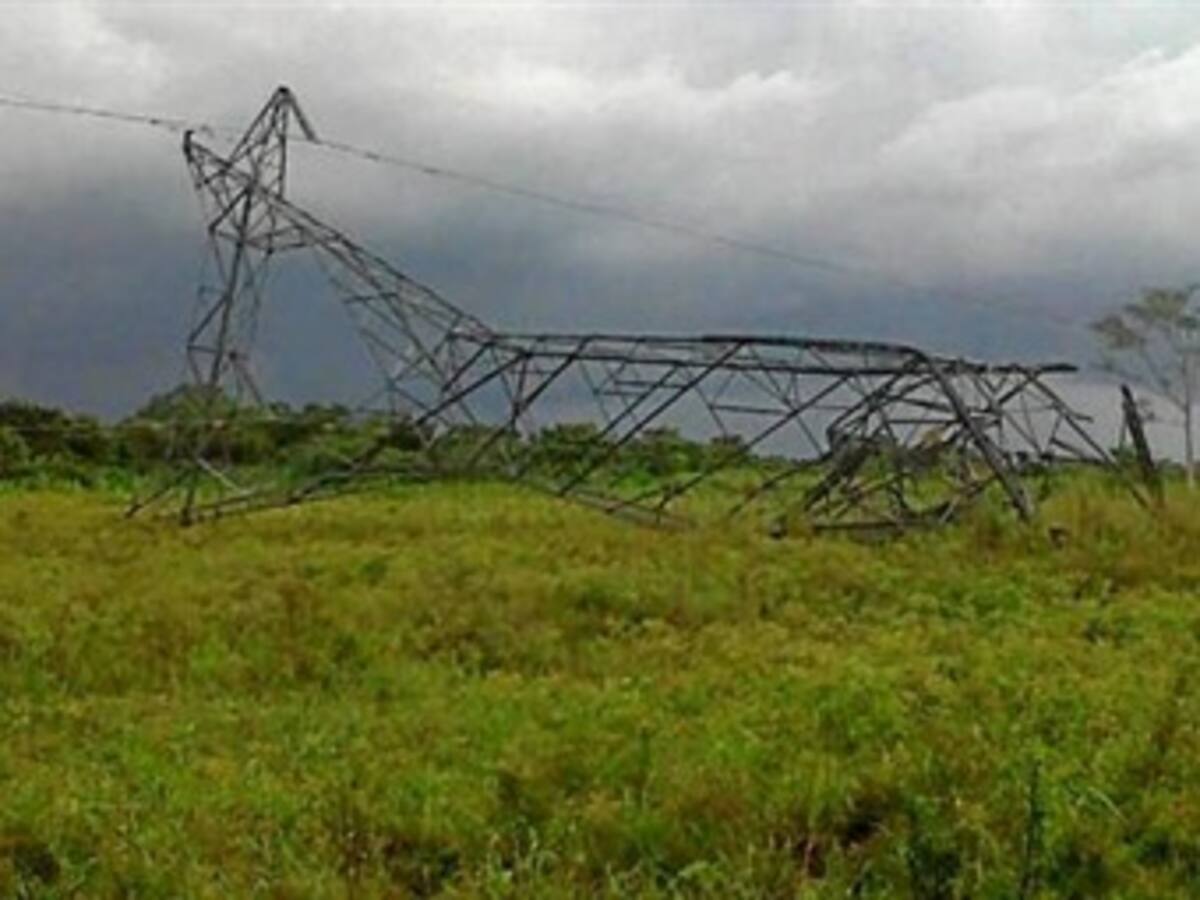 Atentado contra el servicio interconectado de energía en Antioquia